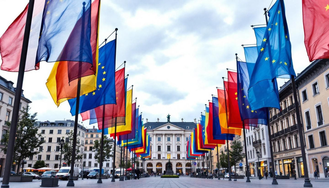 Comment les couleurs des drapeaux européens influencent-elles notre perception ?