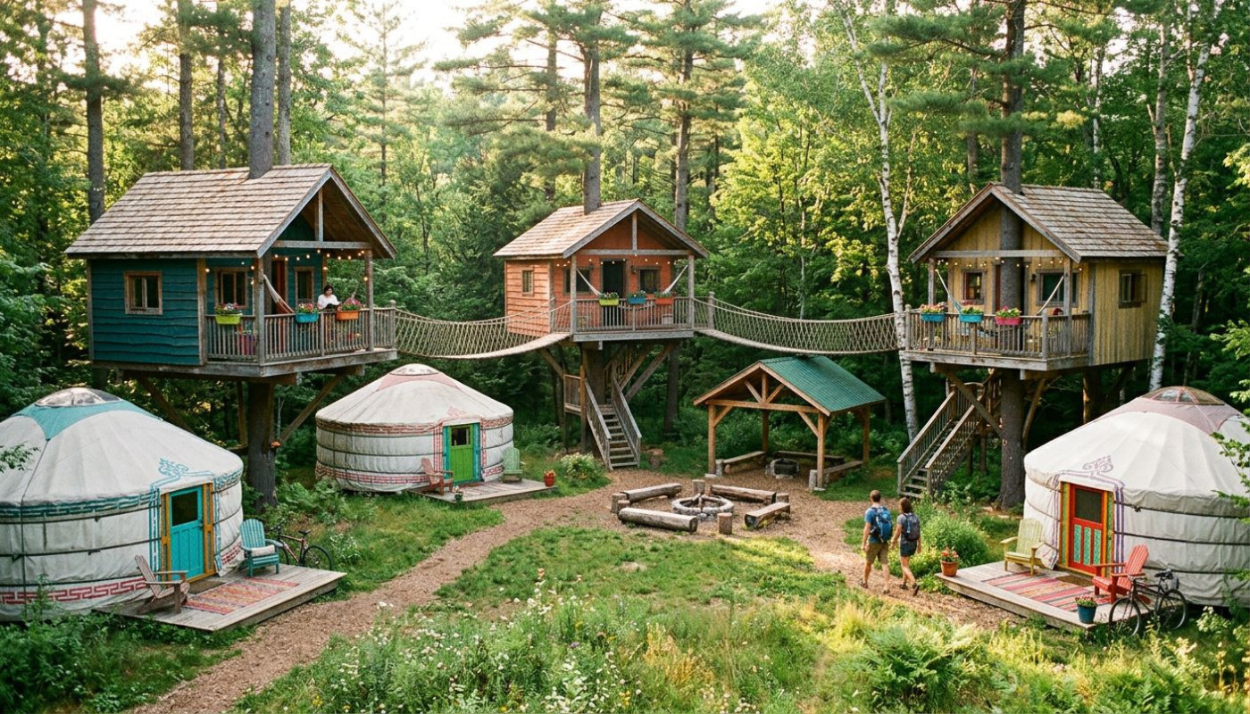 Exploration des hébergements insolites pour des vacances uniques